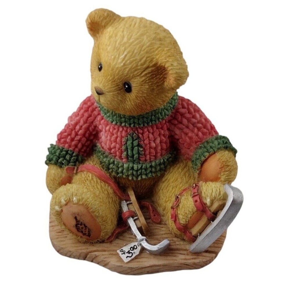 VTG Cherished Teddies Figurine Jerome Can't Bear The Cold Avon Exclusive 1999